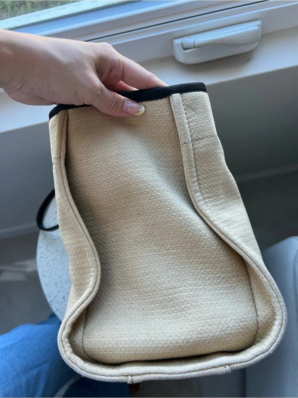 CHANEL Beige Deauville Tote - Small